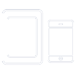 tablet and phone icons